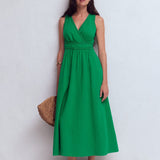 Lorna Trim Double Cloth Dress