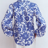Puff Sleeve Linen Shirt