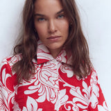 Puff Sleeve Linen Shirt