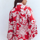 Puff Sleeve Linen Shirt