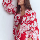 Puff Sleeve Linen Shirt