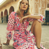 Ava Cotton Midi Dress