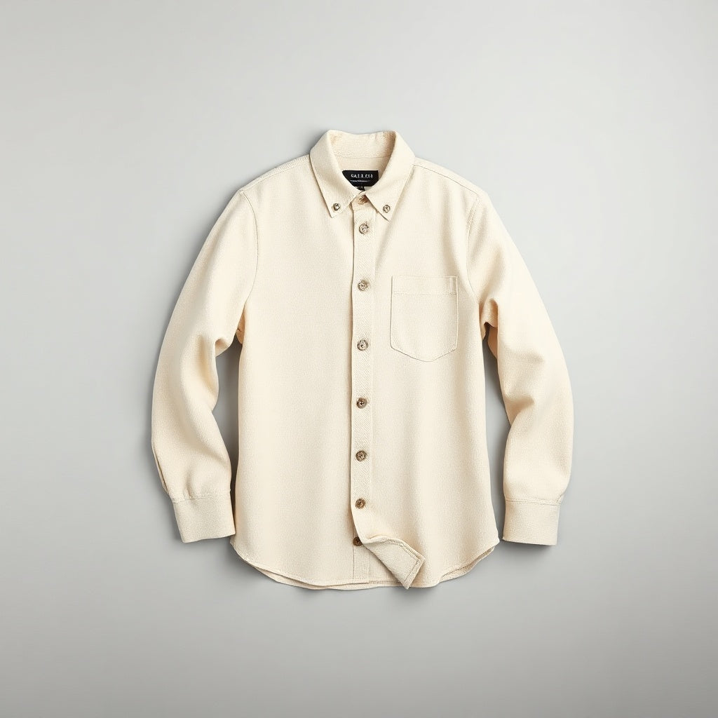 Classic Cashmere-Blend Flannel Overshirt
