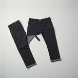 Classic Cashmere-Blend Straight Jeans