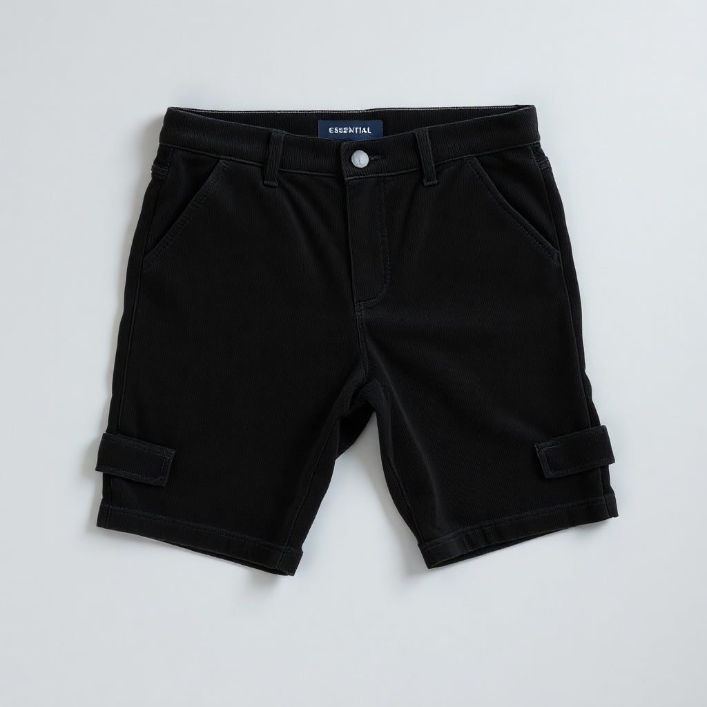 Essential Corduroy Cargo Shorts