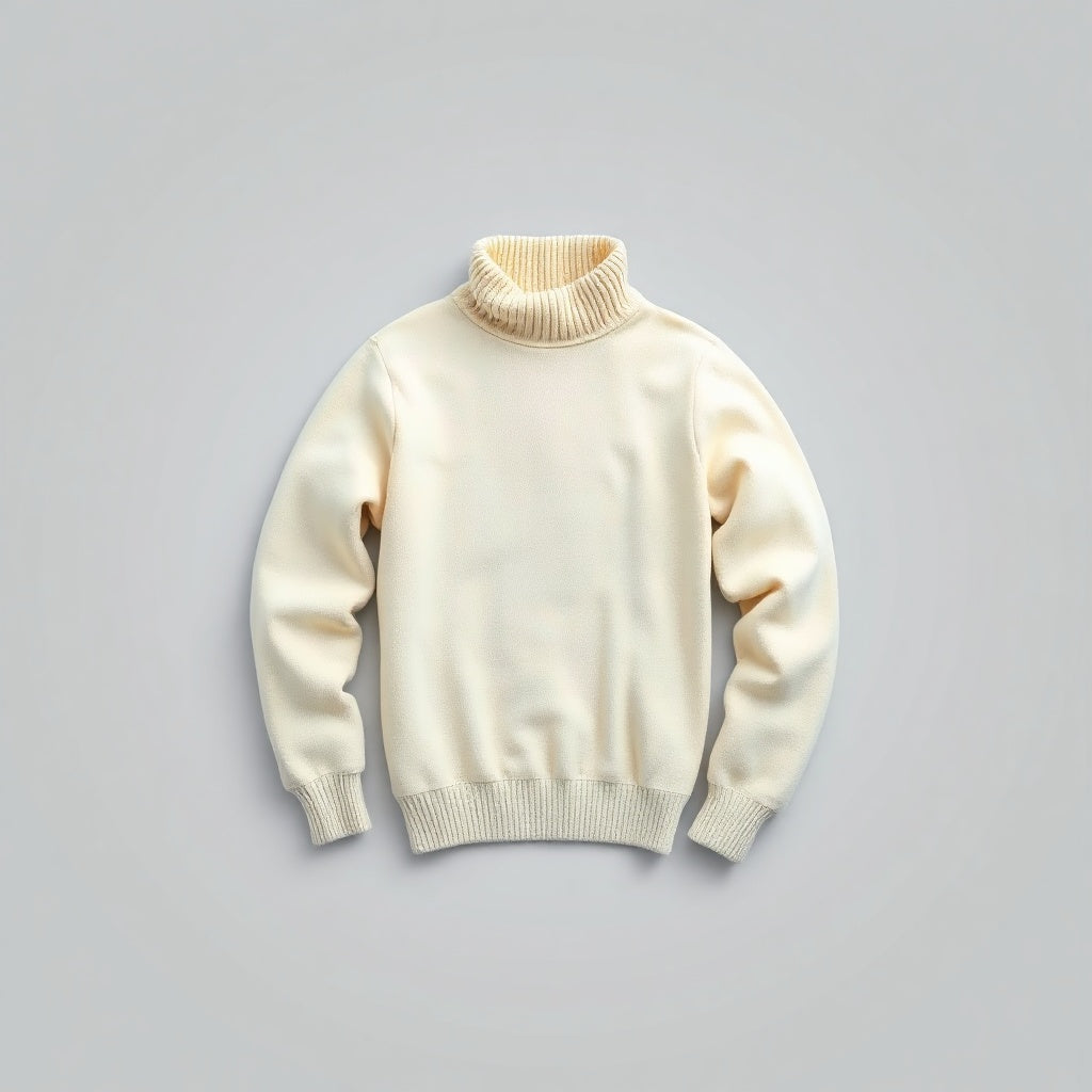 Essential Merino Wool Roll-Neck Jumper
