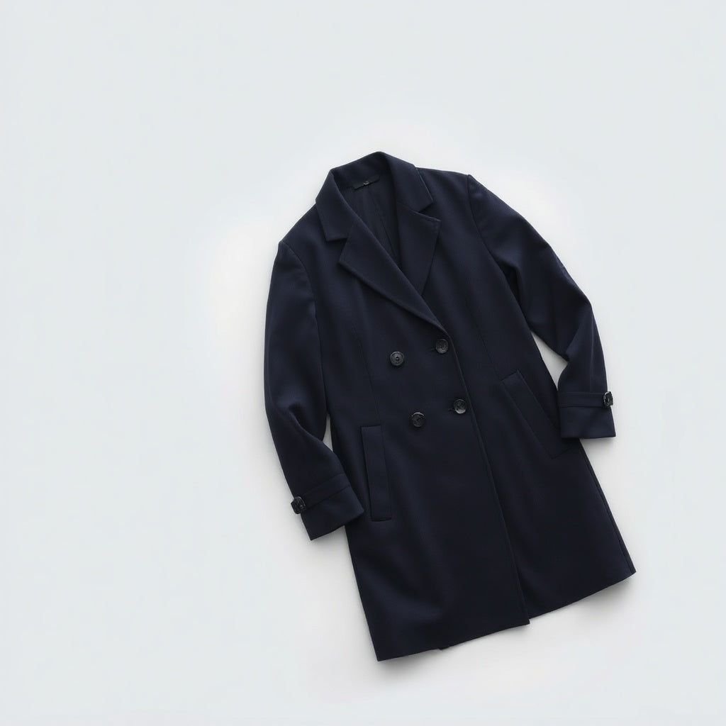Everyday Crepe Overcoat