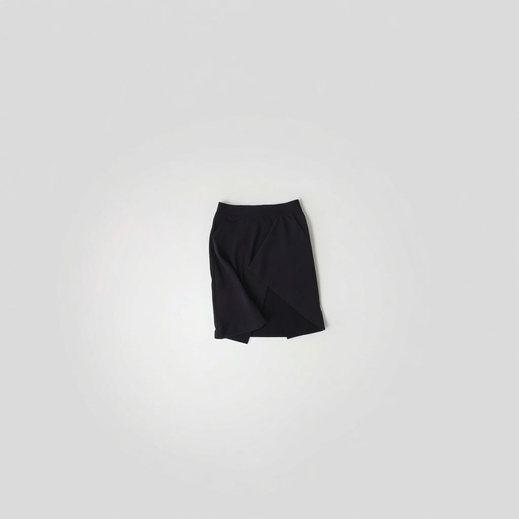 Modern Jersey Midi Skirt