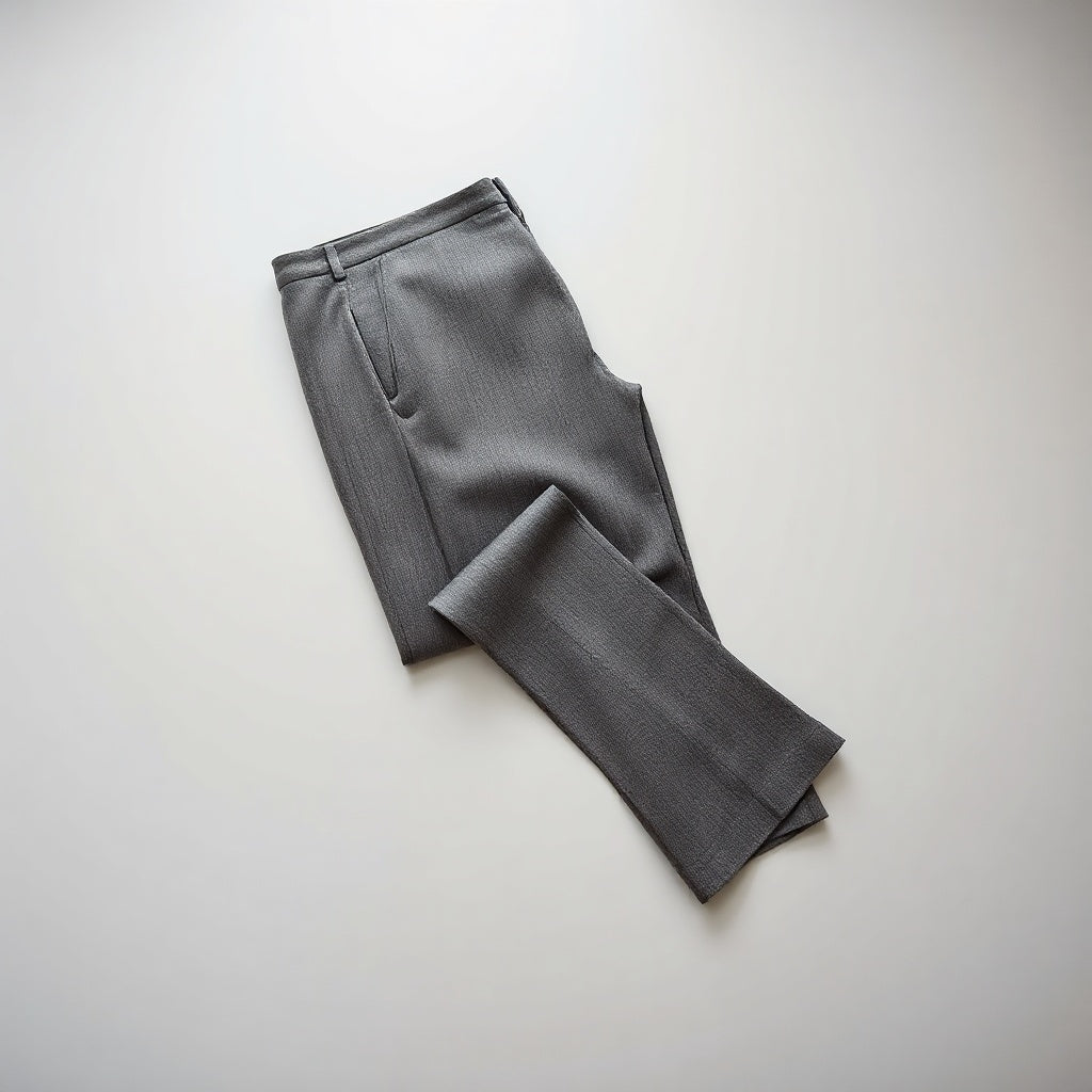 Modern Lambswool Tailored Trousers