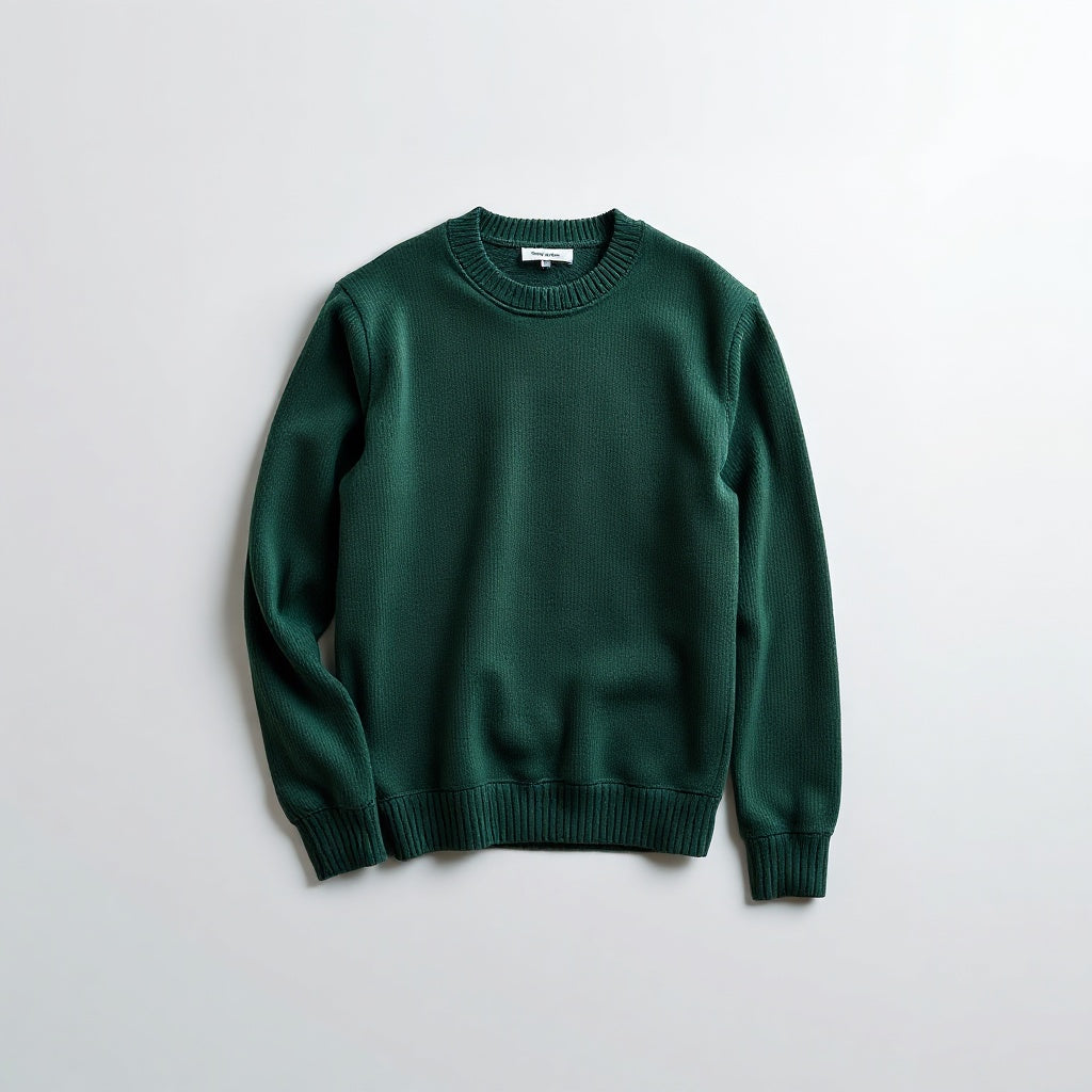 Refined Corduroy Crew-Neck Jumper