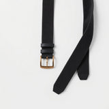 Refined Corduroy Leather Belt