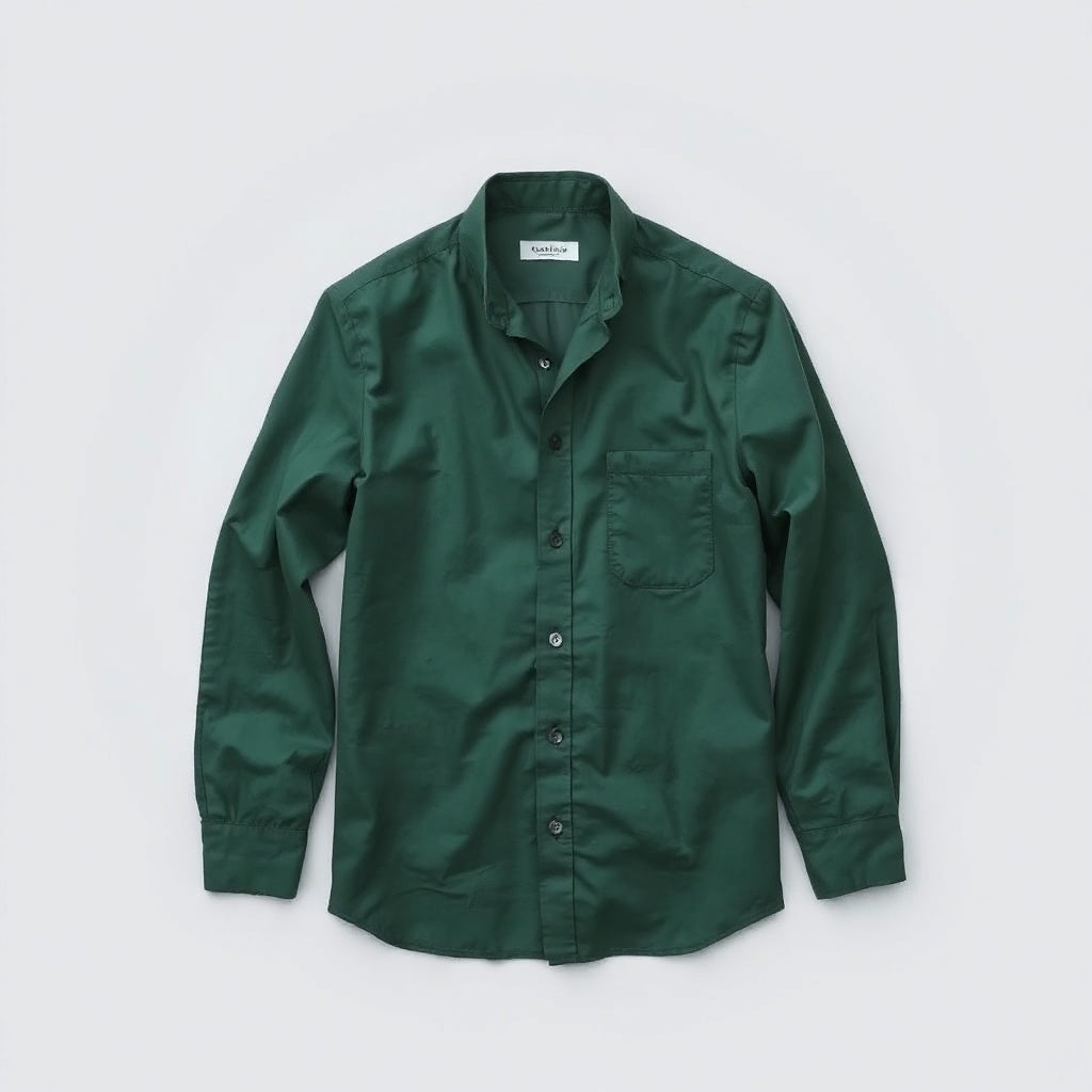 Refined Crepe Linen Shirt