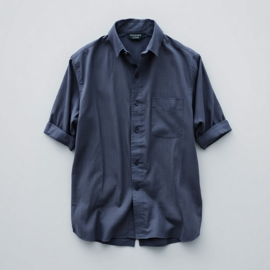 Refined Linen-Blend Linen Shirt