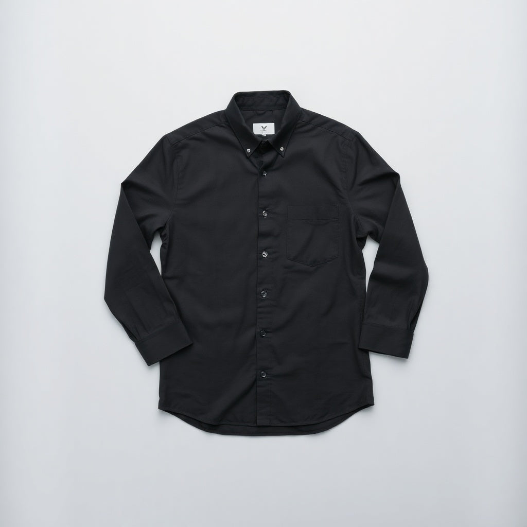 Refined Linen-Blend Oxford Shirt