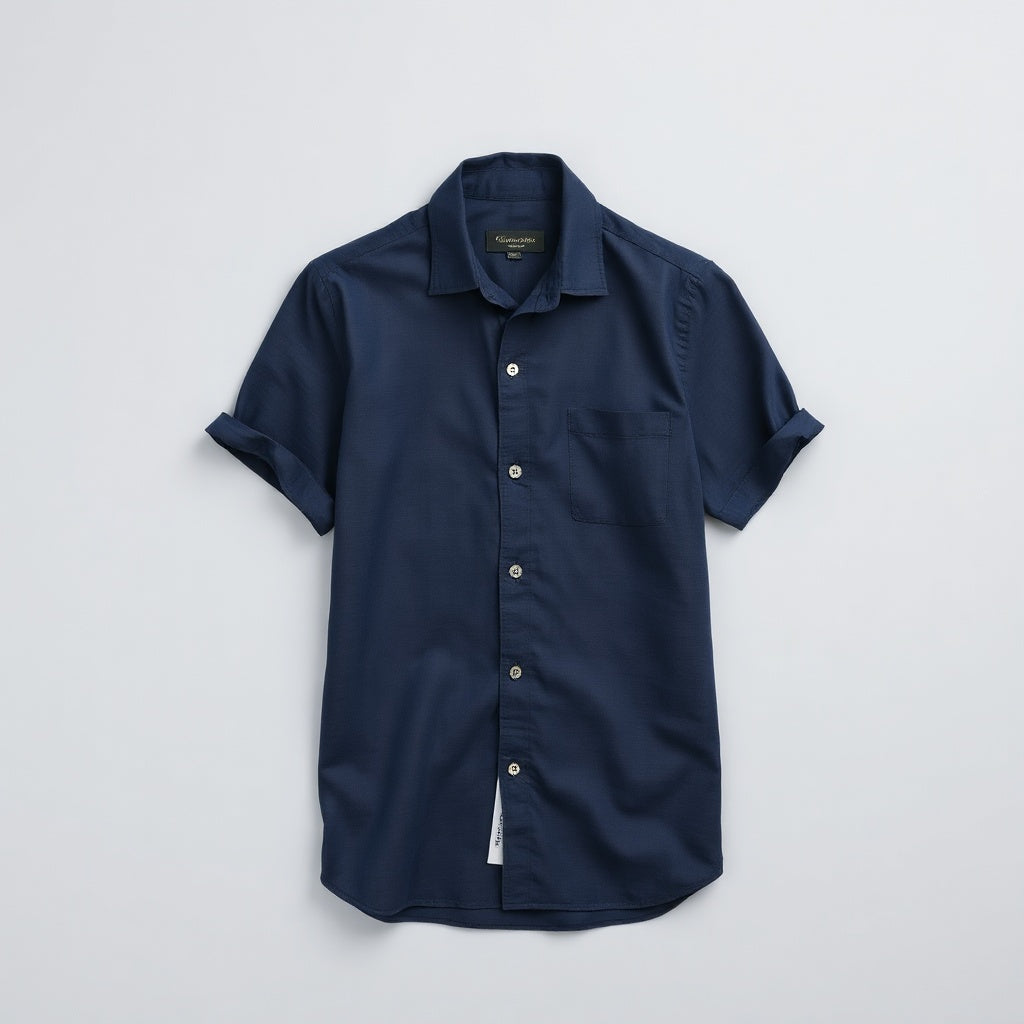 Refined Linen-Blend Oxford Shirt