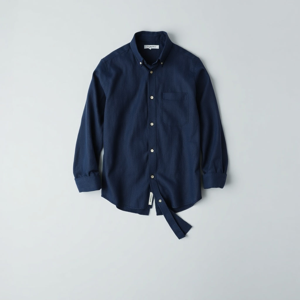 Relaxed Cashmere-Blend Linen Shirt
