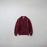 Relaxed Organic Cotton Lambswool Cardigan
