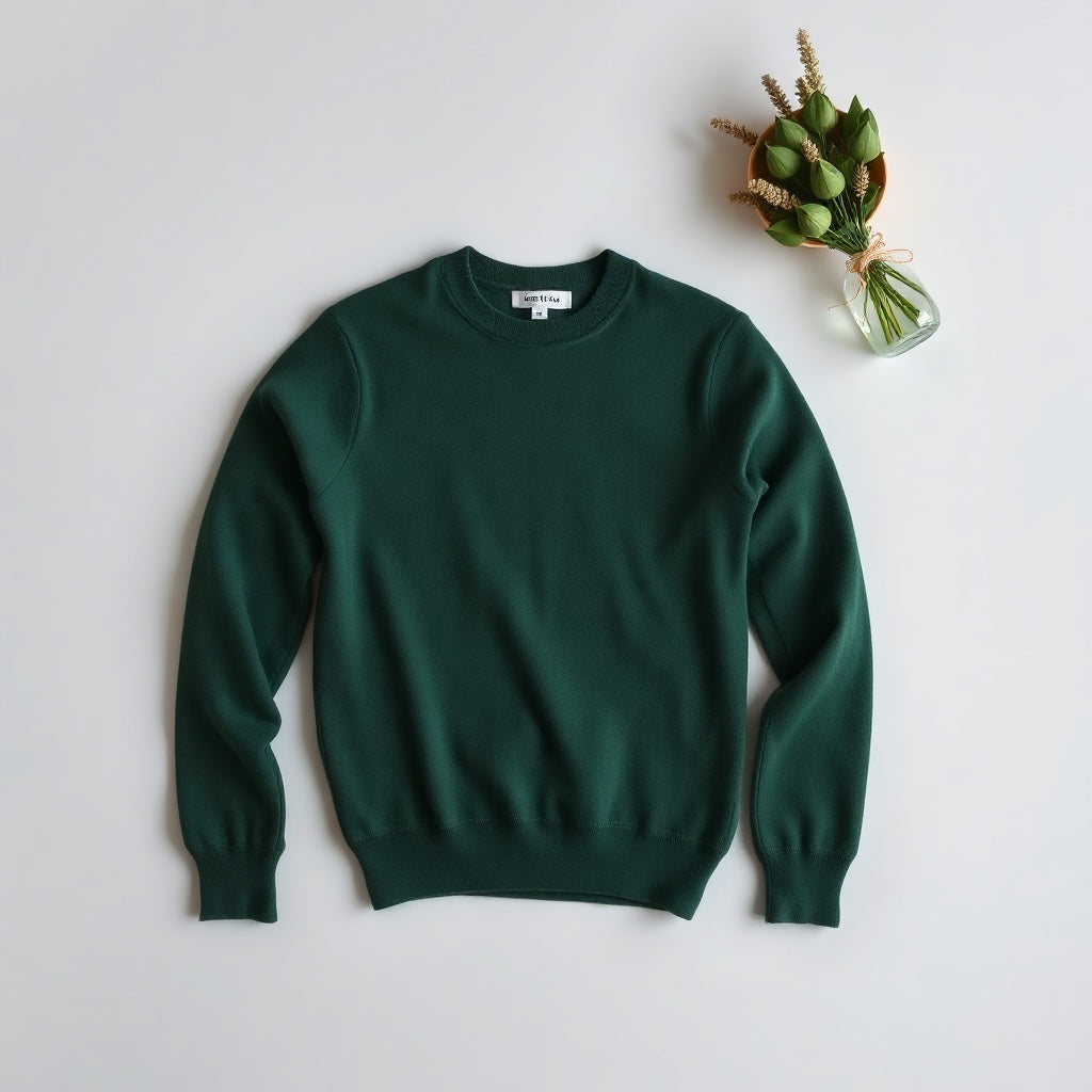 Soft Cashmere-Blend Crew-Neck Jumper