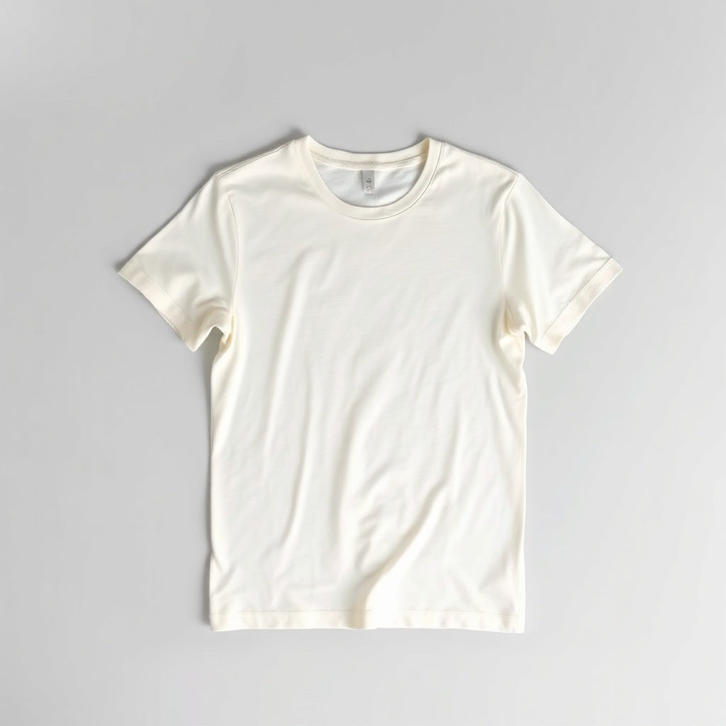 Soft Crepe Crew-Neck T-Shirt