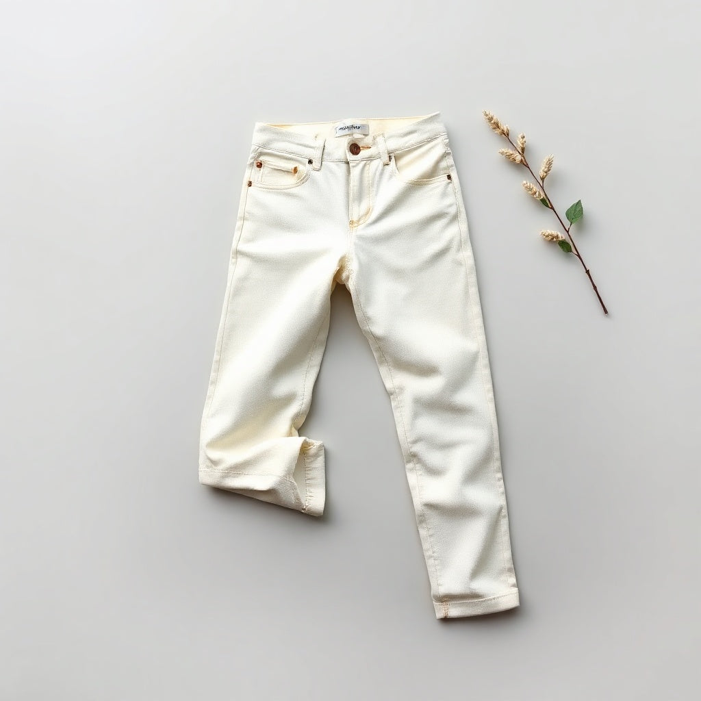 Soft Jersey Straight-Leg Jeans