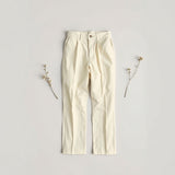 Soft Linen-Blend Tailored Trousers