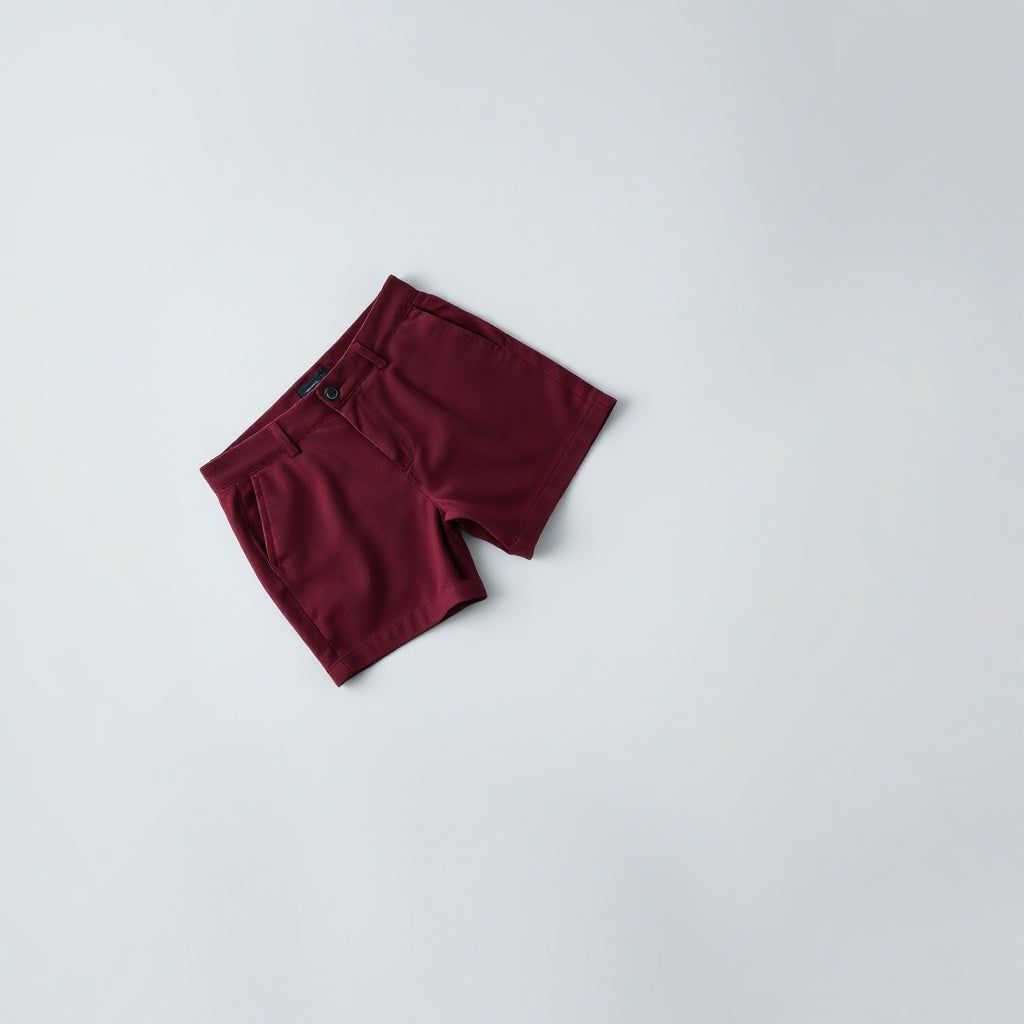 Structured Cashmere-Blend Chino Shorts