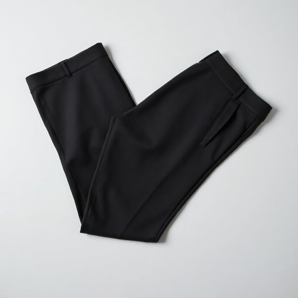 Structured Cashmere-Blend Tailored Trousers