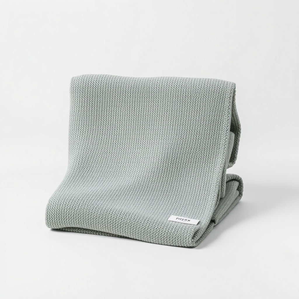Tactile Knitted Blanket