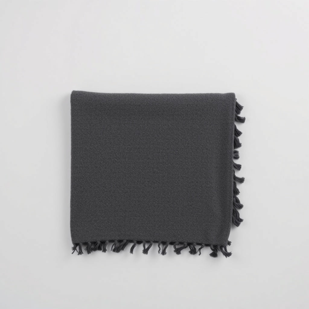Textured Cotton Throw